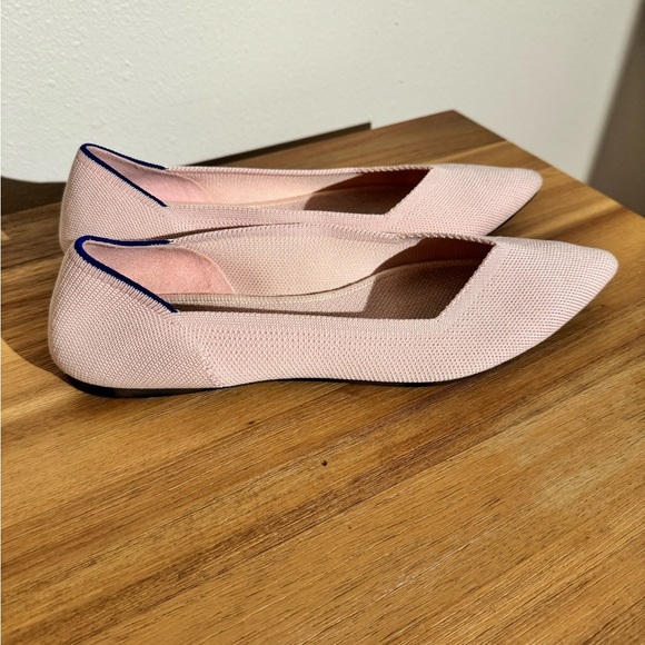 Rothy's The Point Ballet Flats Blush Pink Size 9.5 Womens - Picture 5 of 11
